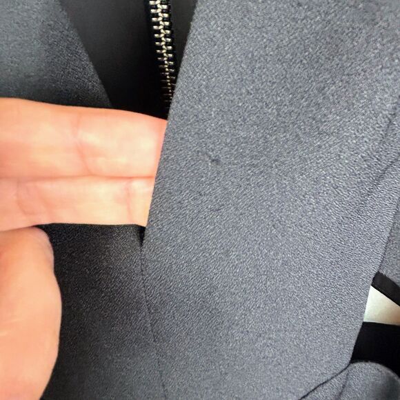 NBD x Naveen Twins REVOLVE Little Black Mini Dress Cutouts Zip Clubwear Party XS - Picture 10 of 10